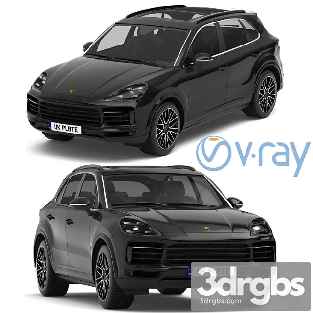 Porsche cayenne s 2019_1 3D Model Download