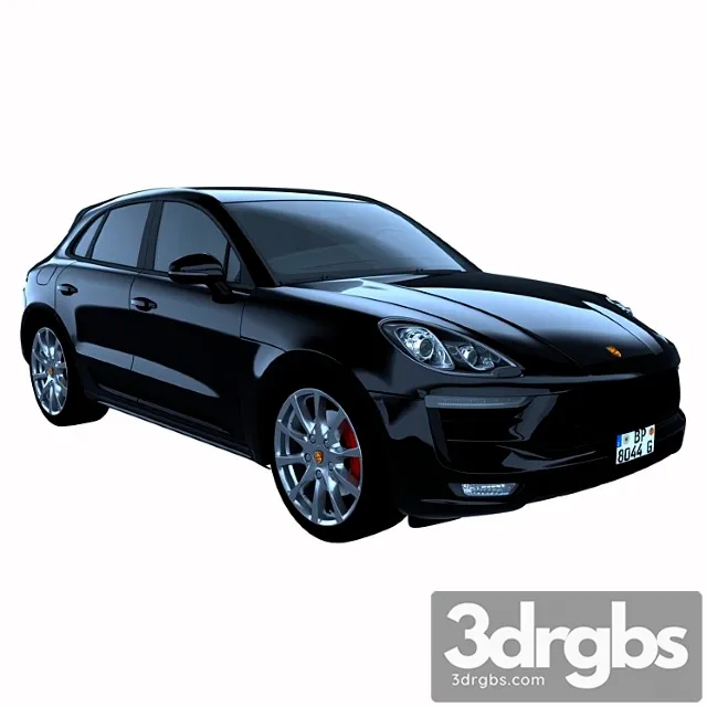 Porsche macan 3D Model Free