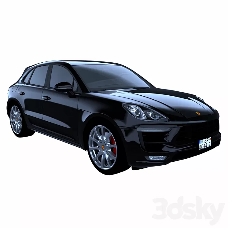Porsche Macan 3D Model