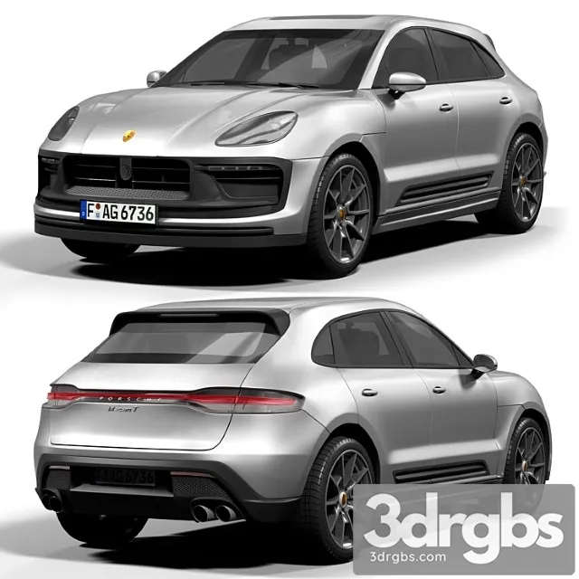 Porsche Macan T 3D Model Free