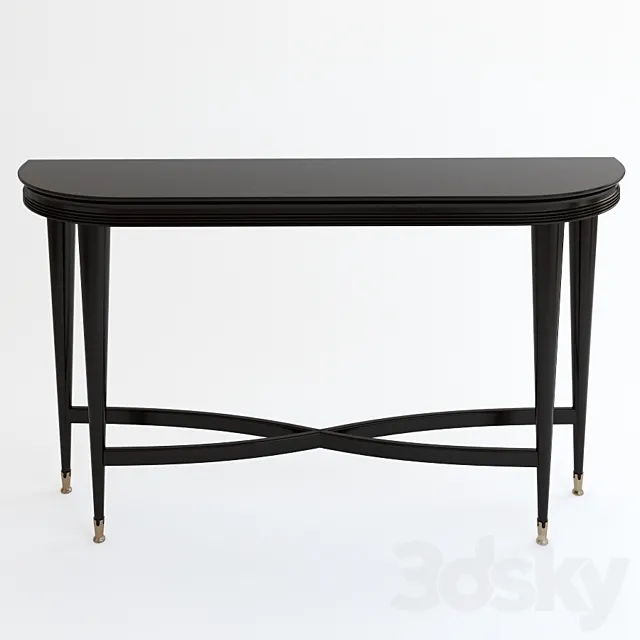 Porta Romana GIOVANNA CONSOLE TABLE 3D Model