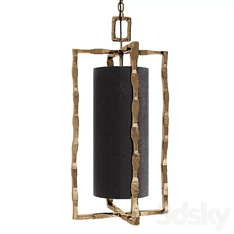 porta romana / large giacometti pendant 3D Model