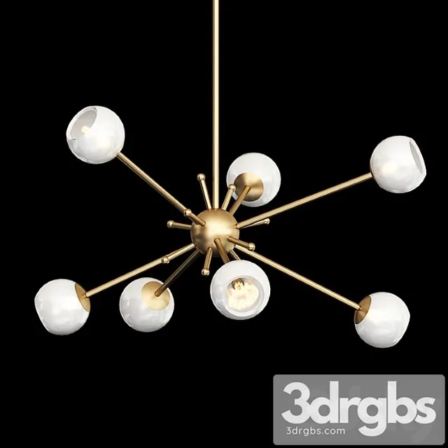 Porta romana orbit 2 chandelier 3D Model Free