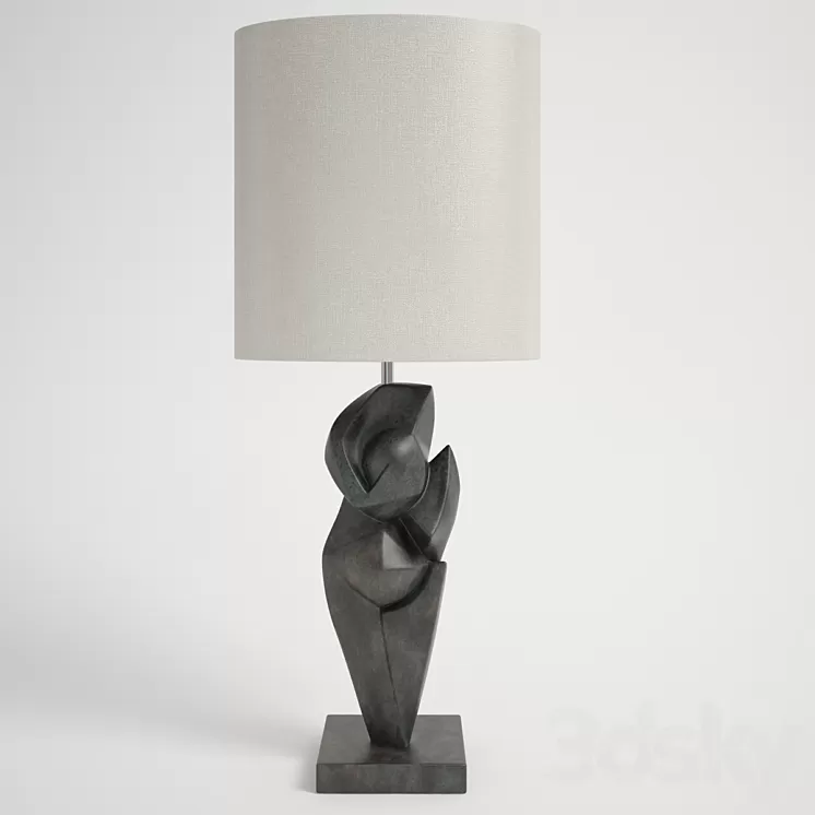 Porta Romana VLB52 Danseur Table Lady Lamp 3D Model