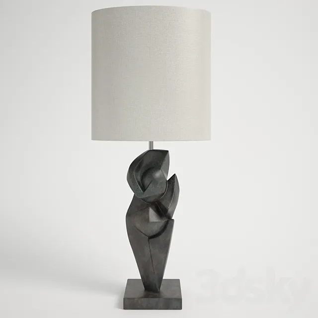 Porta Romana VLB52 Danseur Table Lady Lamp 3DModel