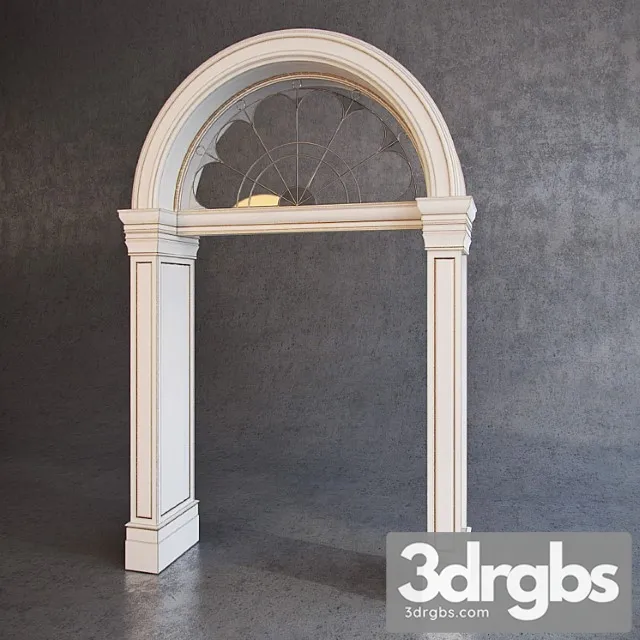 Portal Arochnyi S Vitrazhom 3D Model Free