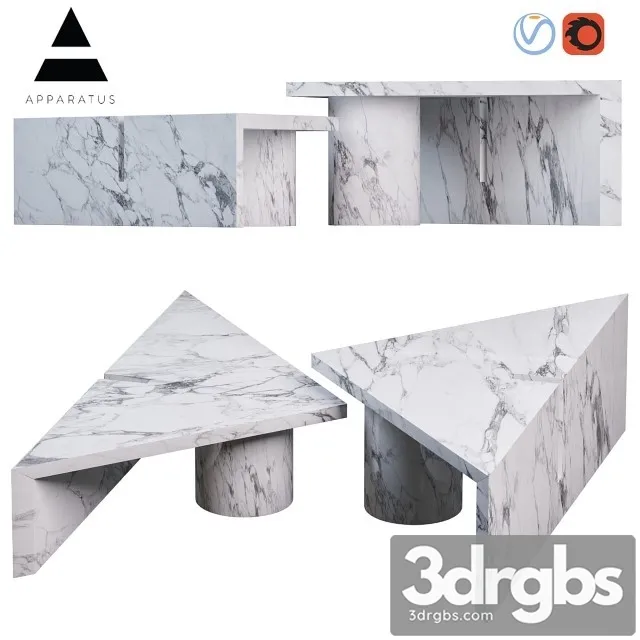 Portal Coffee Table 3D Model Free