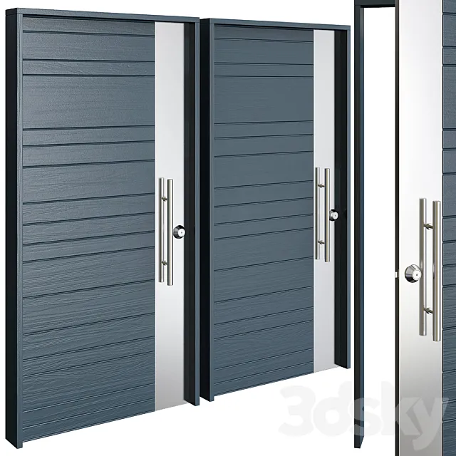 Porte Contemporaine Alpha 3D Model