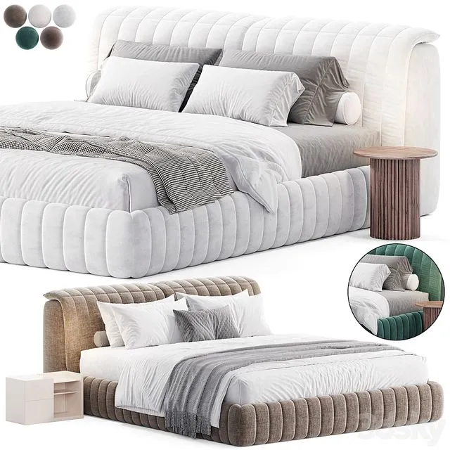 Portland Bed 3D Model