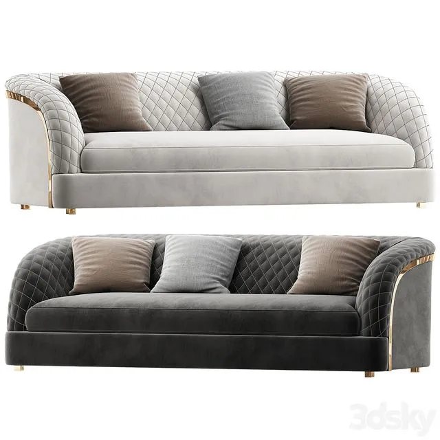 PORTOFINO_Sofa 3D Model
