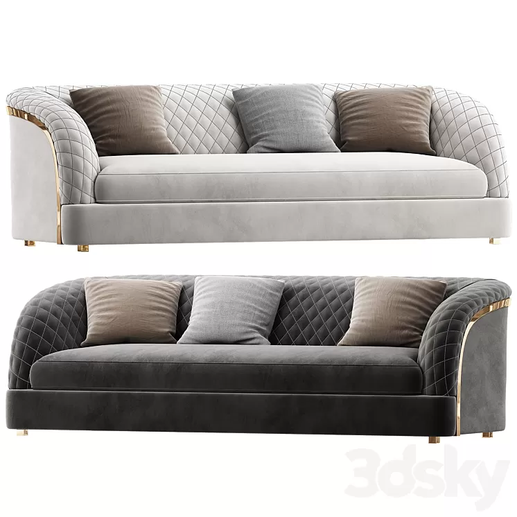 PORTOFINO_Sofa 3D Model Free