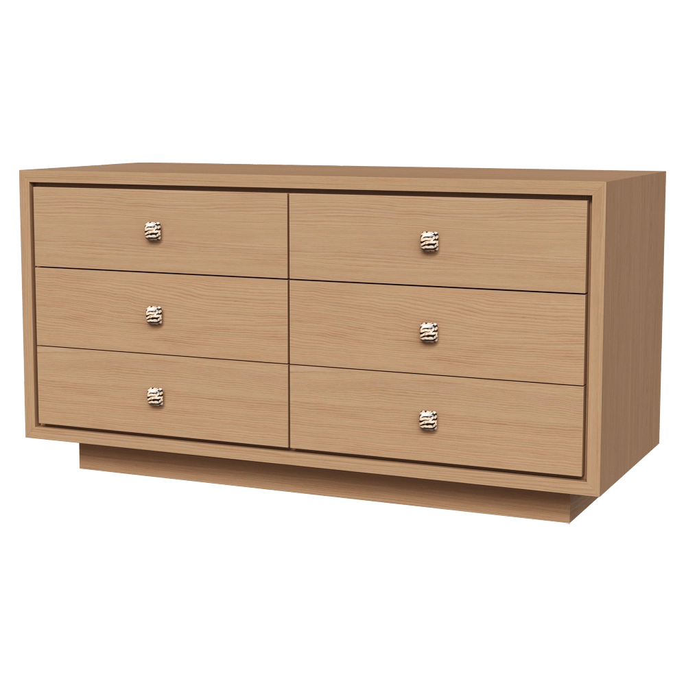 Porublev Interiors - Chest of drawer Davis L 3D Model