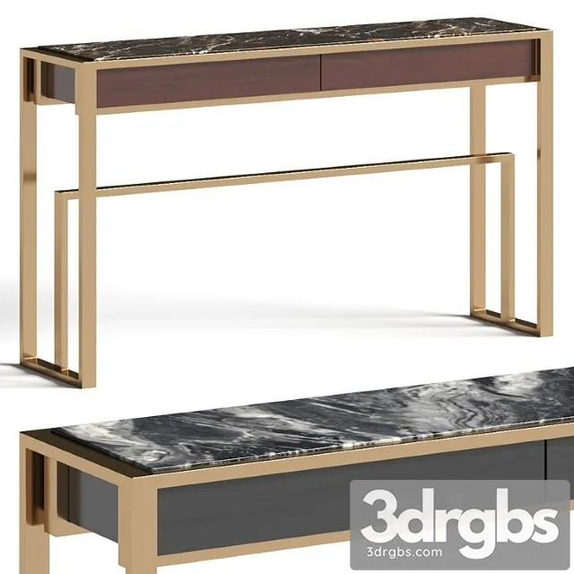 Porus studio sutter console table 2 3D Model Download