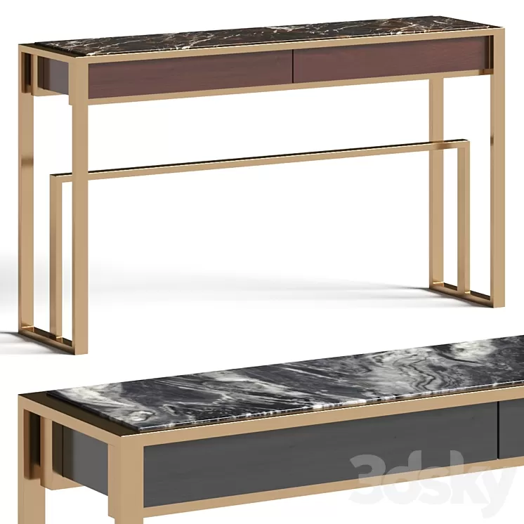 Porus Studio Sutter Console Table 3D Model