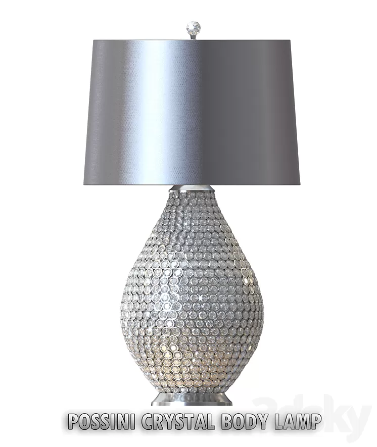 Possini Crystal lamp 3D Model