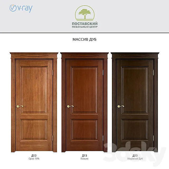 Postavy Furniture Center. Array Oak. Model D13. 3DModel
