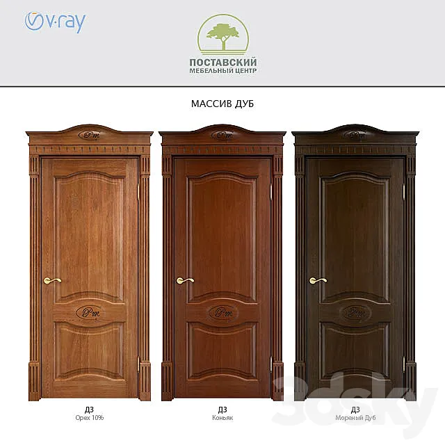 Postavy Furniture Center. Array Oak. Model D3. 3DModel