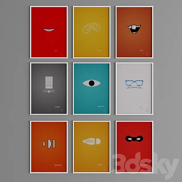 Posters 3DModel