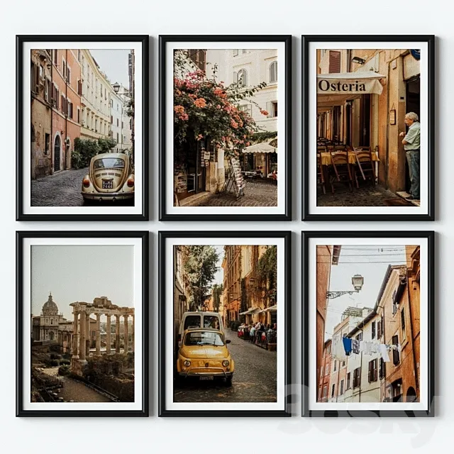 Posters - Rome 3D Model