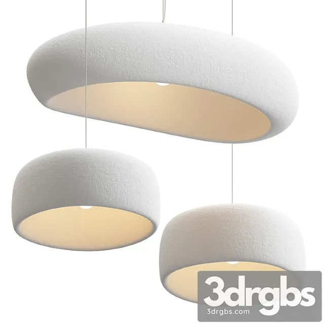 Potcover Clouds Pendant Light 3D Model Free