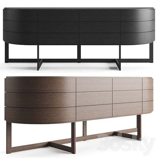 Potocco diva sideboard 3D Model