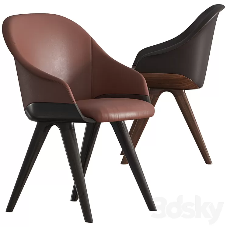 Potocco lyz armchair 3D Model