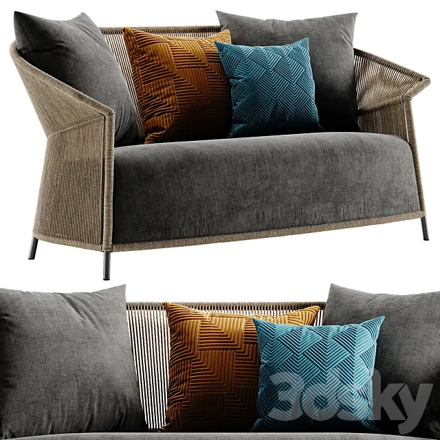 Potocco ola sofa 3D Model