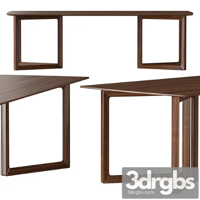 Potocco Opus 893 Dining Table 3D Model Free