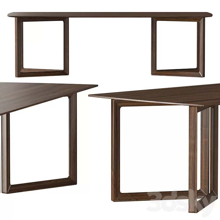 Potocco Opus 893 Dining Table 3D Model