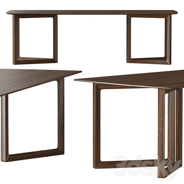 Potocco Opus 893 Dining Table 3DModel