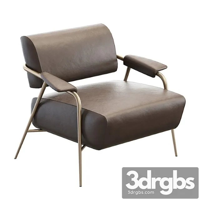 Potocco stay lounge armchair 3D Model Free
