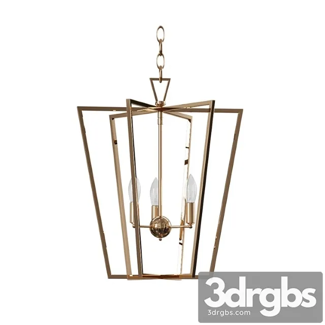 Potolochnaia Liustra Frants Liustra Svetilnik 3D Model Free