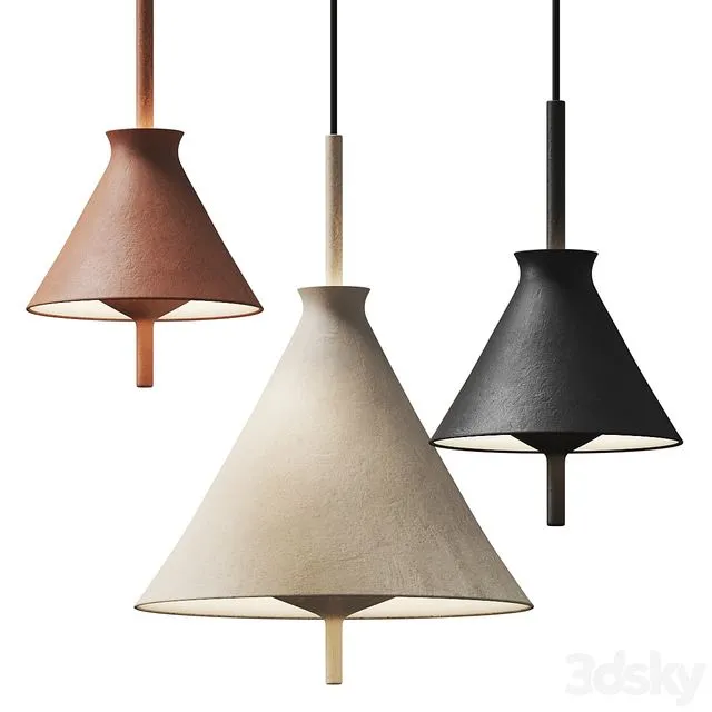 Pott Totana Pendant Lamps 3D Model