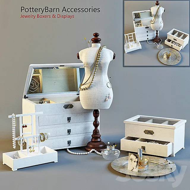 Pottery Barn 3D Model