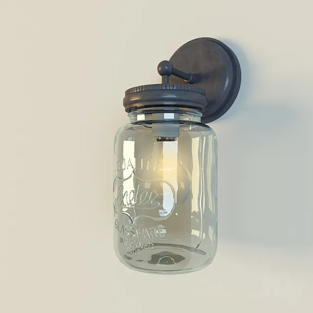 POTTERY BARN _ EXETER SCONCE 3DModel