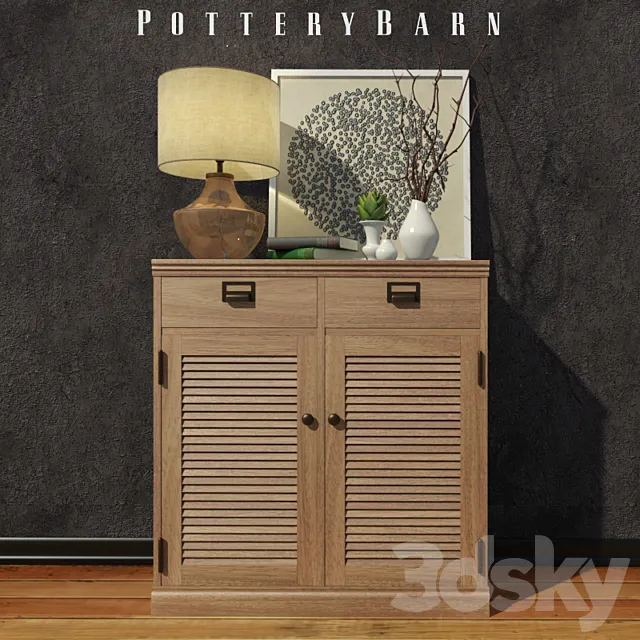 Pottery Barn Accessories 3DModel
