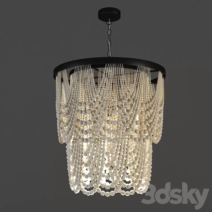 Pottery Barn – Amelia chandelier 3D Model