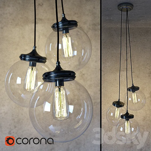 Pottery Barn Calhoun Multi Pendant Chandelier Free Download