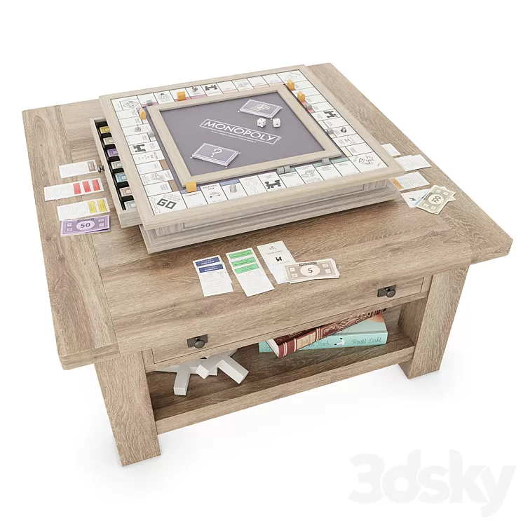 Pottery Barn Monopoly - Luxury Edition 3D Model