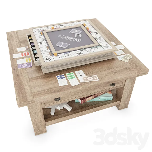 Pottery Barn Monopoly - Luxury Edition 3DModel