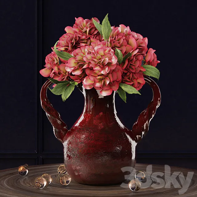 Pottery Barn_Coral Bundle Vase 3DModel