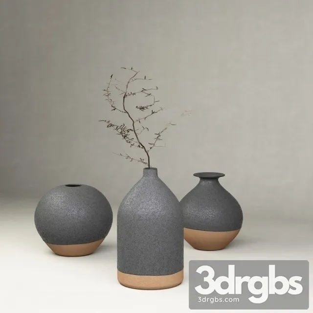 Pottery Vase 3D Model Free