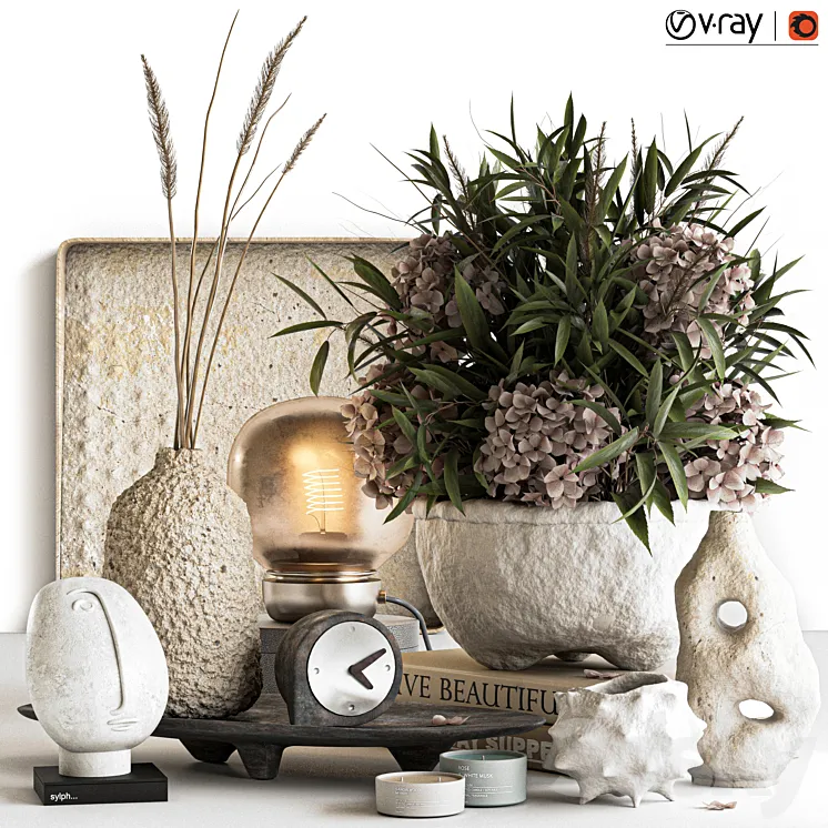 pottery_decorative_set 027 3D Model Free Download