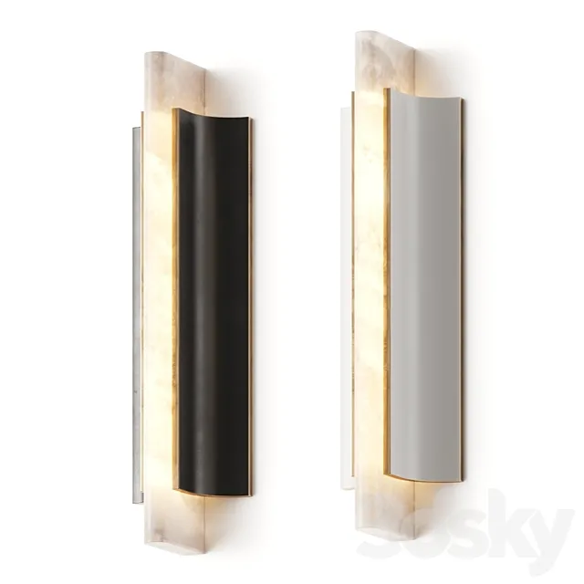 Pouenat Timide Sconces 3D Model