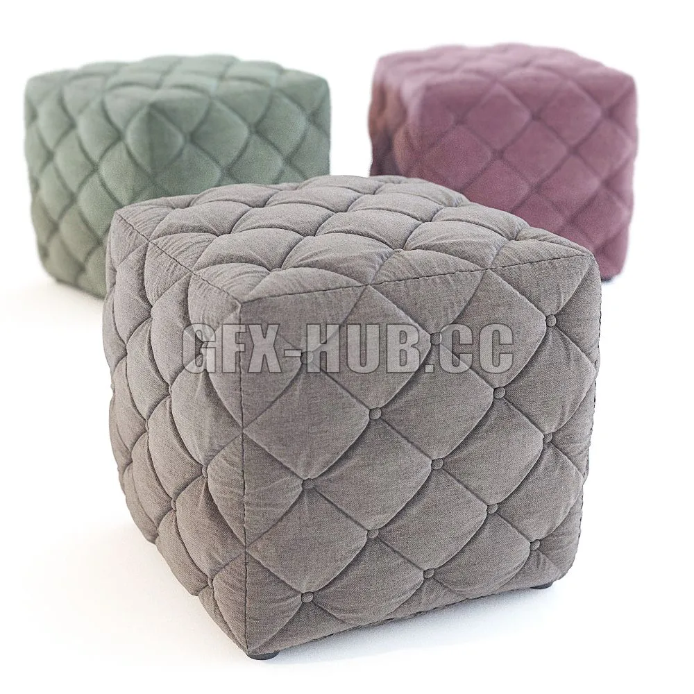Pouf 3D Model