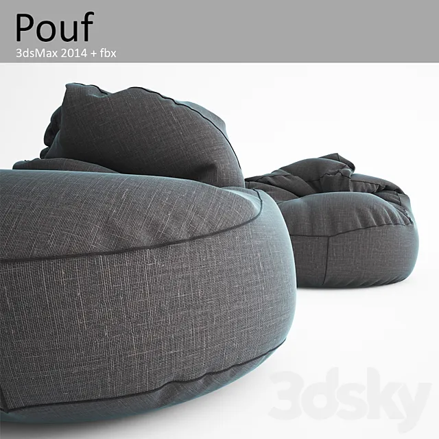 Pouf 3D Model