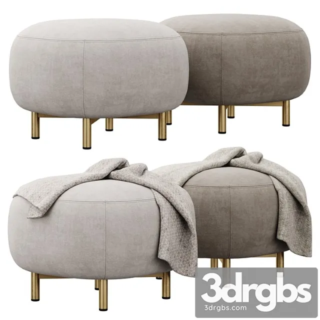 Pouf Buddy 550mm 3D Model Free