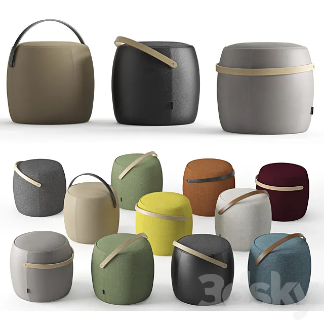 Pouf carry on 3DModel