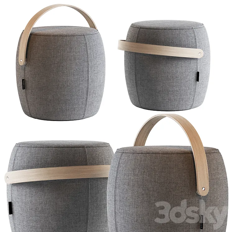 Pouf CARRY ON Offecct 3D Model Free