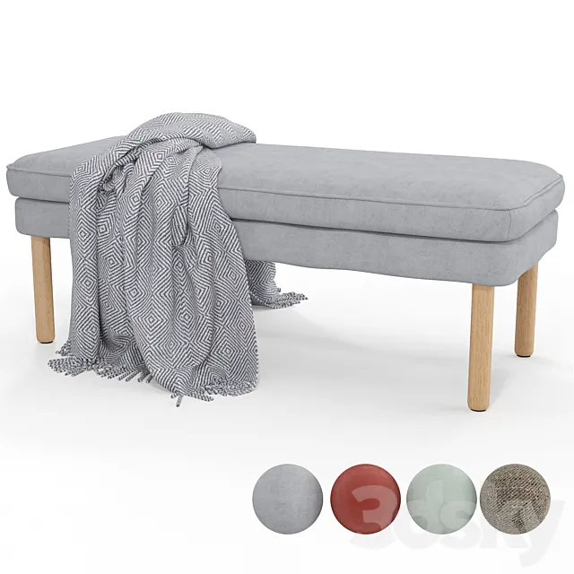 Pouf Charley 3DModel